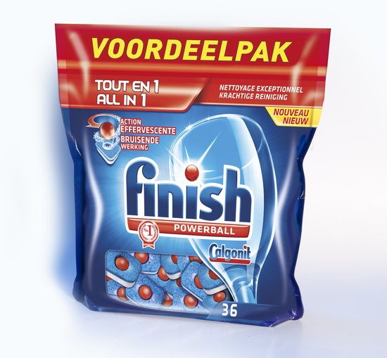 Viên rửa bát Finish VOORDEELPAK Tout En 1 All in 1